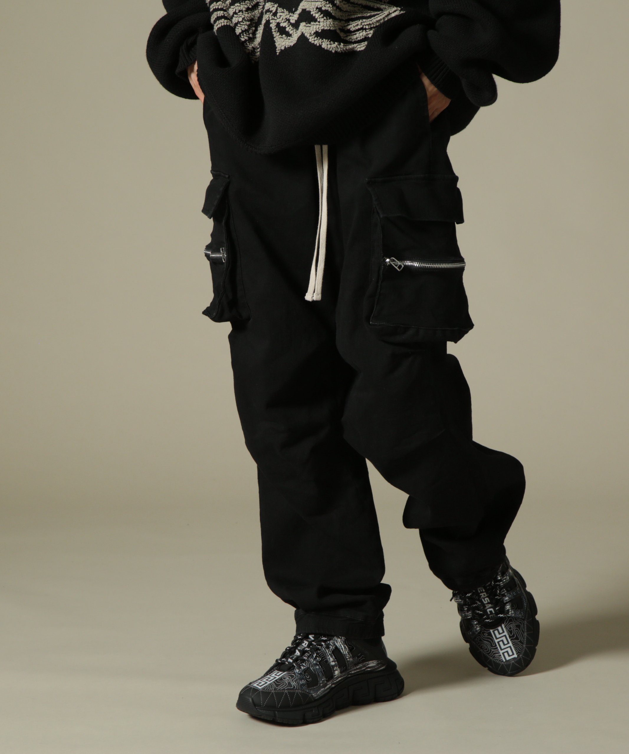 LHP｜DankeSchon/ダンケシェーン/PREMIUM TC BLACK ZIP POCKET PANTS