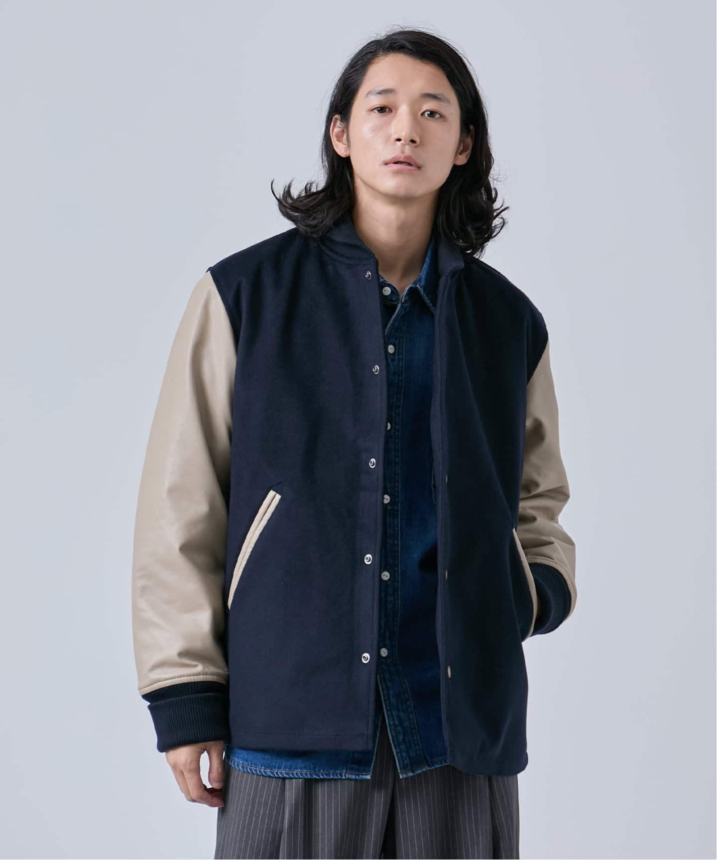 B.C STOCK｜タスマニアウール ウインドシャフト バーシティー