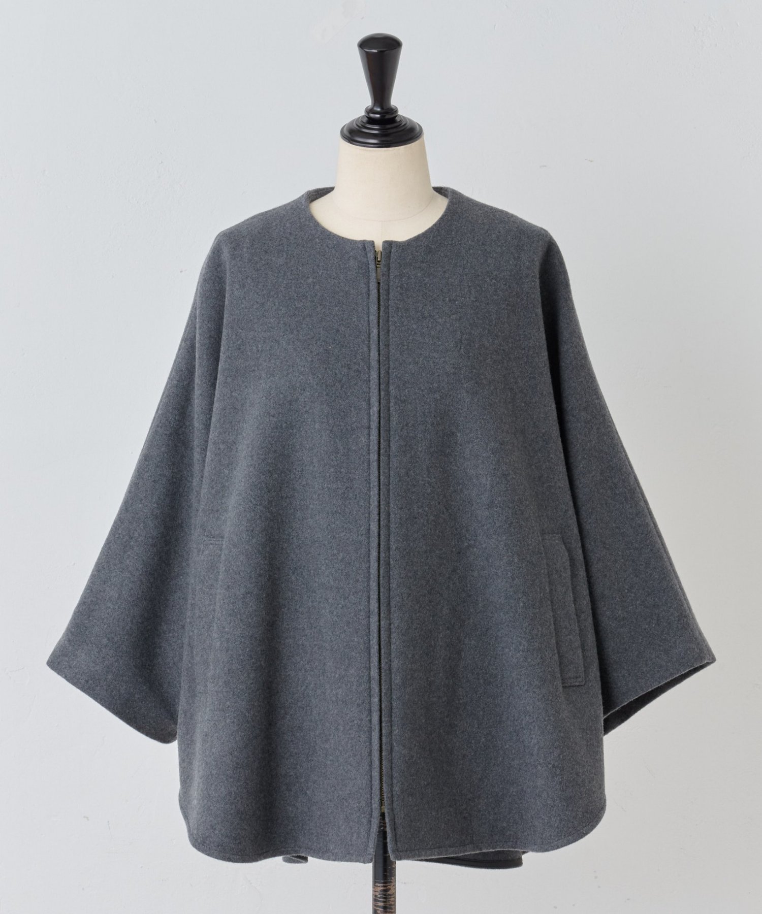 BEARDSLEY｜ウールポンチョコート | Rakuten Fashion(楽天ファッション