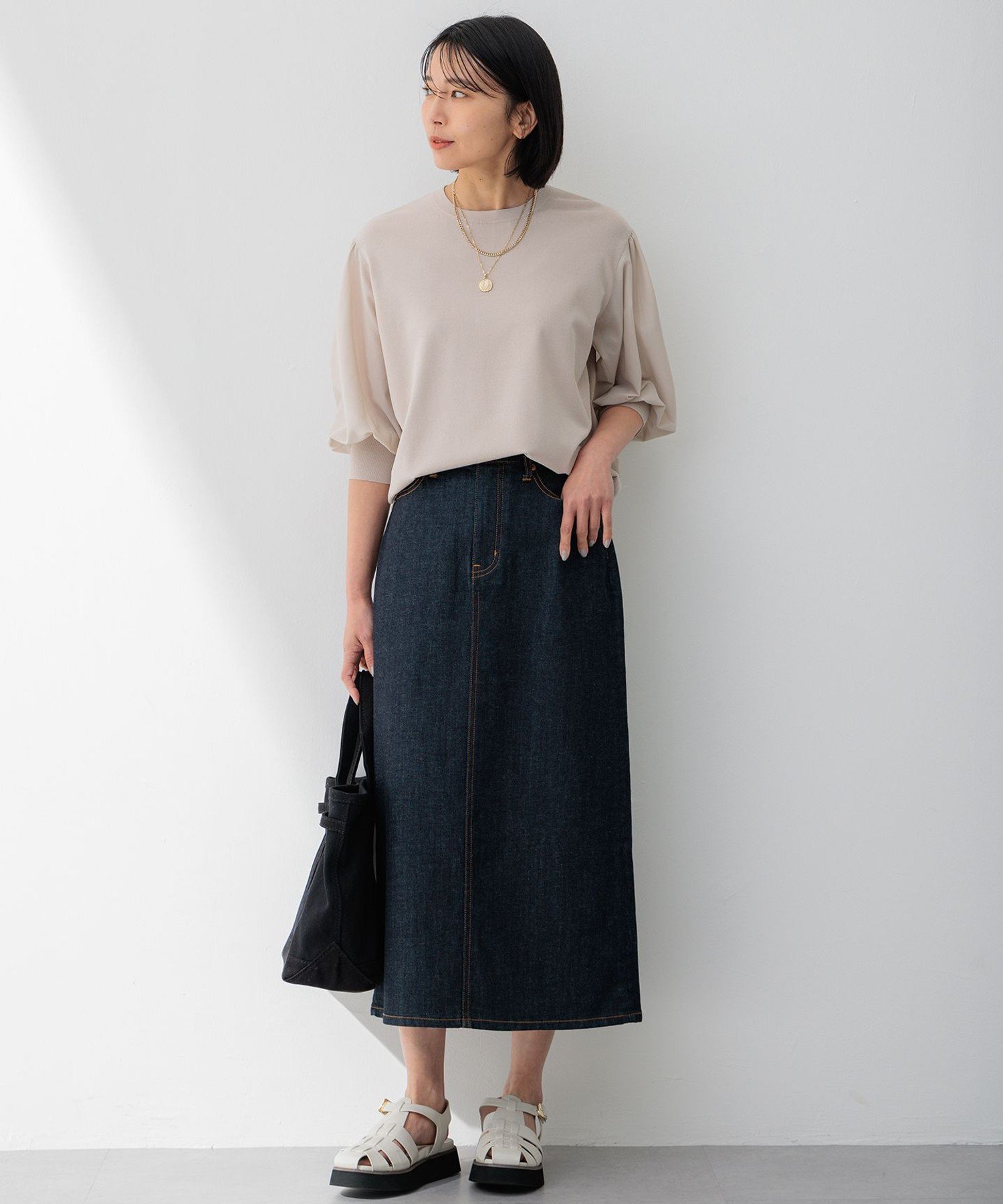 23区｜【Oggi4月号掲載/洗える】23区DENIM ストレッチ デニムスカート