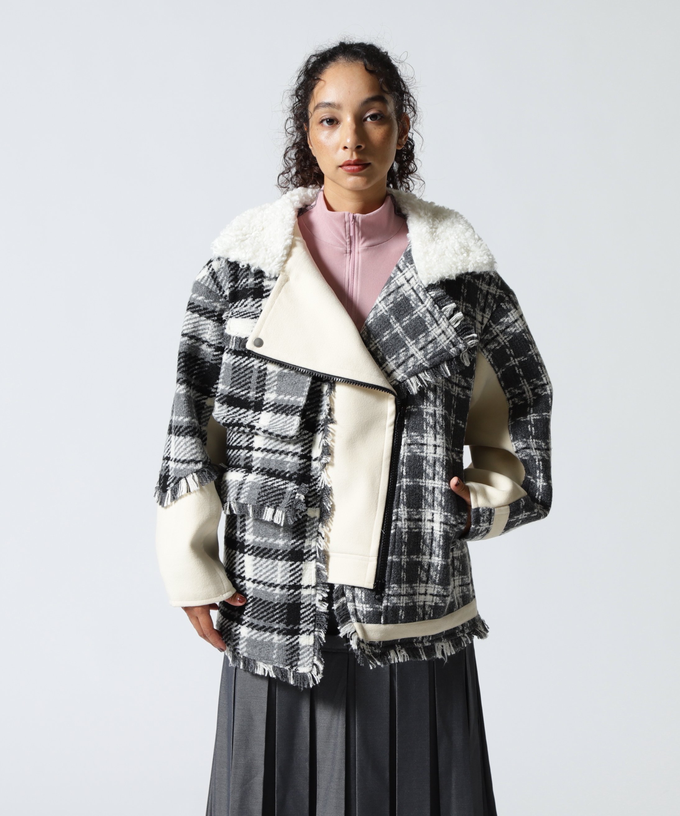 ROYAL FLASH｜AULA AILA/アウラアイラ/別注チェックコンビネーション