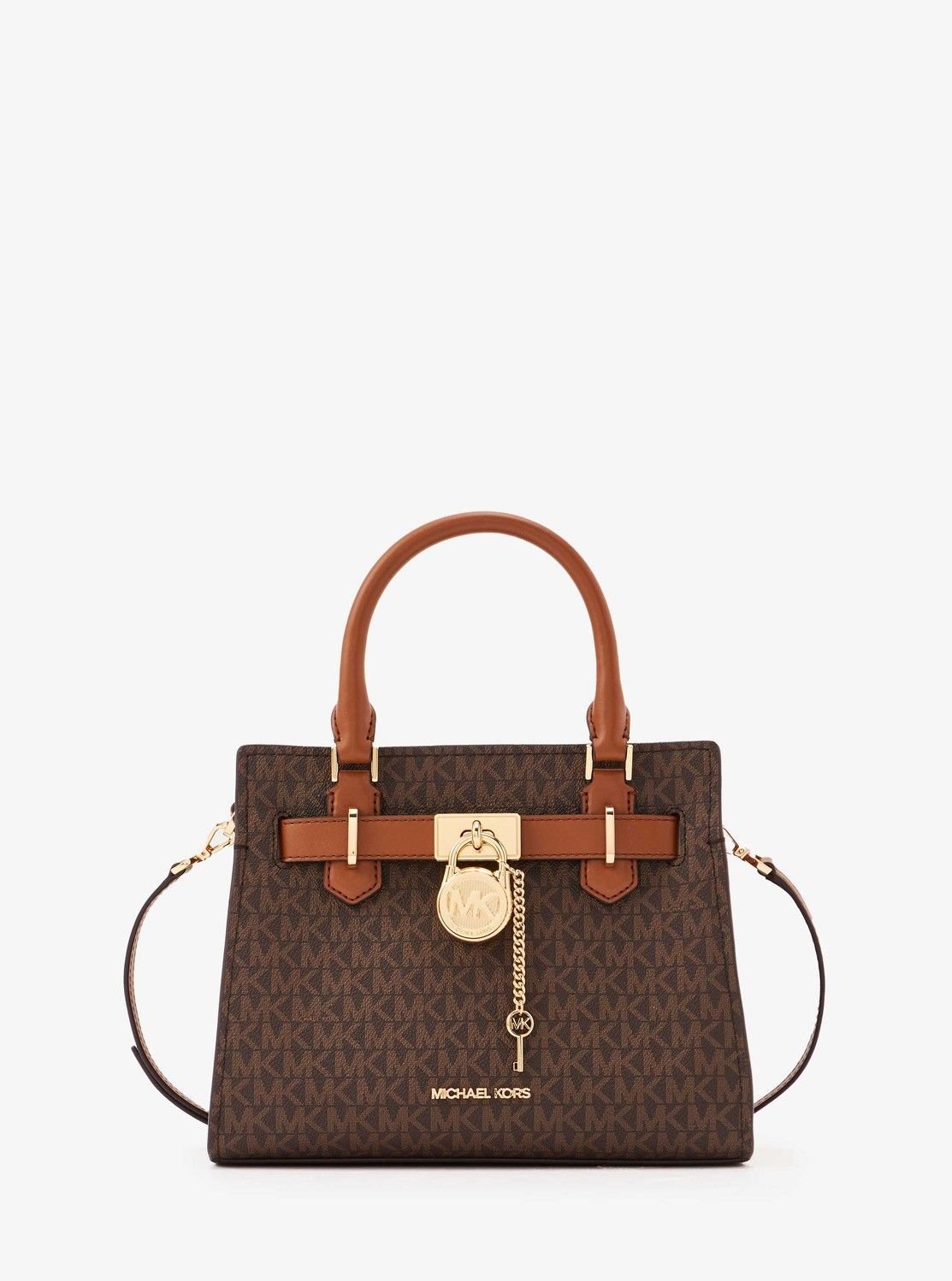 MICHAEL KORS｜HAMILTON サッチェル スモール - MKシグネチャー