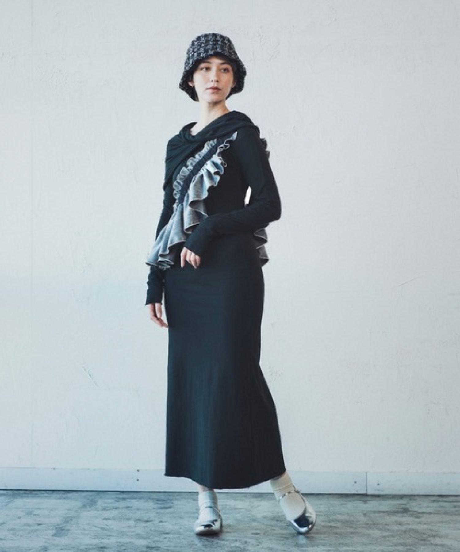 ORIENT MILLINERY｜DORA MELLOW【ドーラメロウ】フリルバッグ