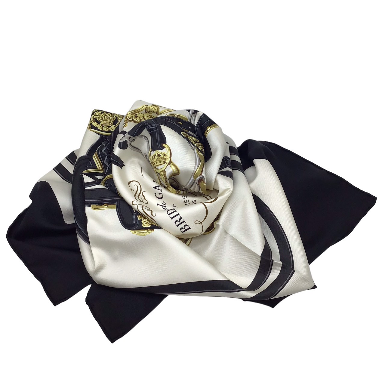 楽天市場】【新品同様】HERMES エルメス カレ90 BRIDES de GALA