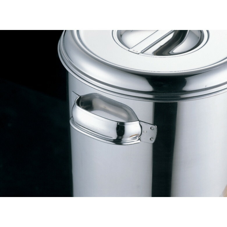 楽天市場】18-8 深型キッチンポット 36cm 取手付き 赤川器物製作所