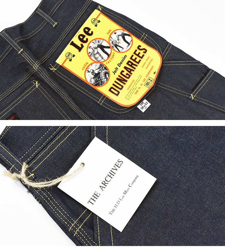 楽天市場】Lee ARCHIVES リー アーカイブス DUNGAREES 191-Z 1950's