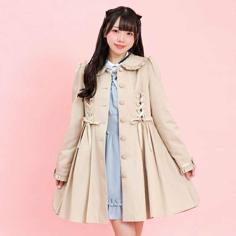 楽天市場】☆バッスルスプリングコート7/1 10:00 マークダウン2/13 12