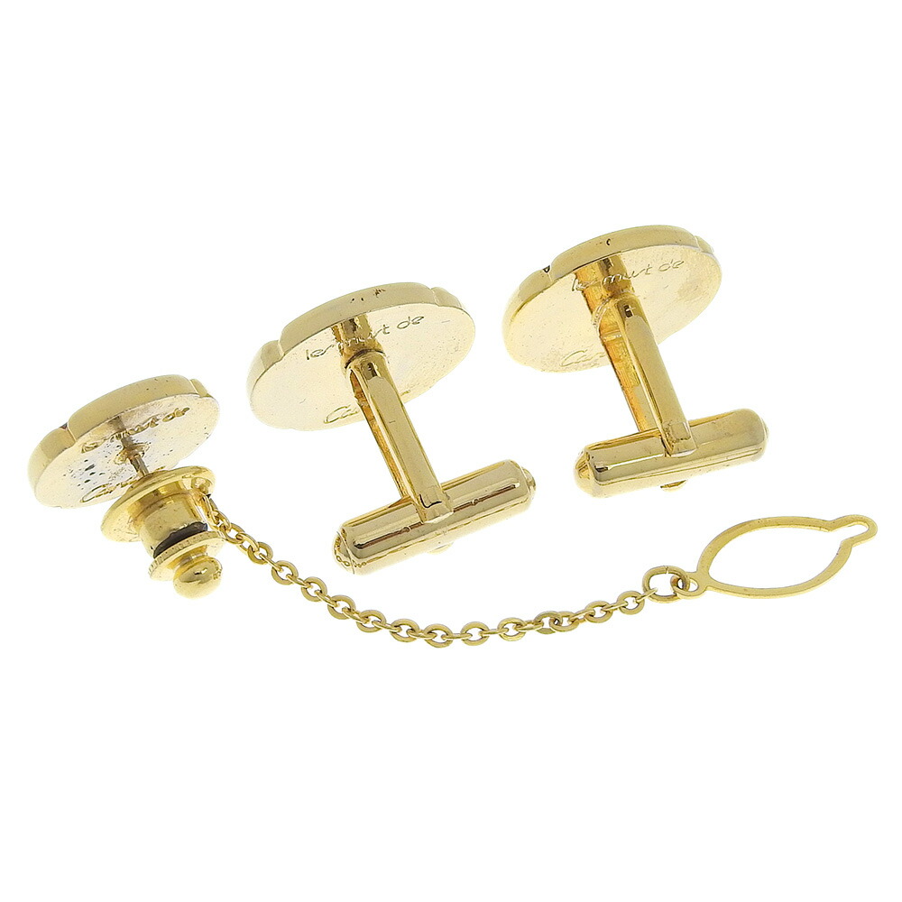 楽天市場】【本物保証】 箱付 カルティエ CARTIER ロゴ カフス