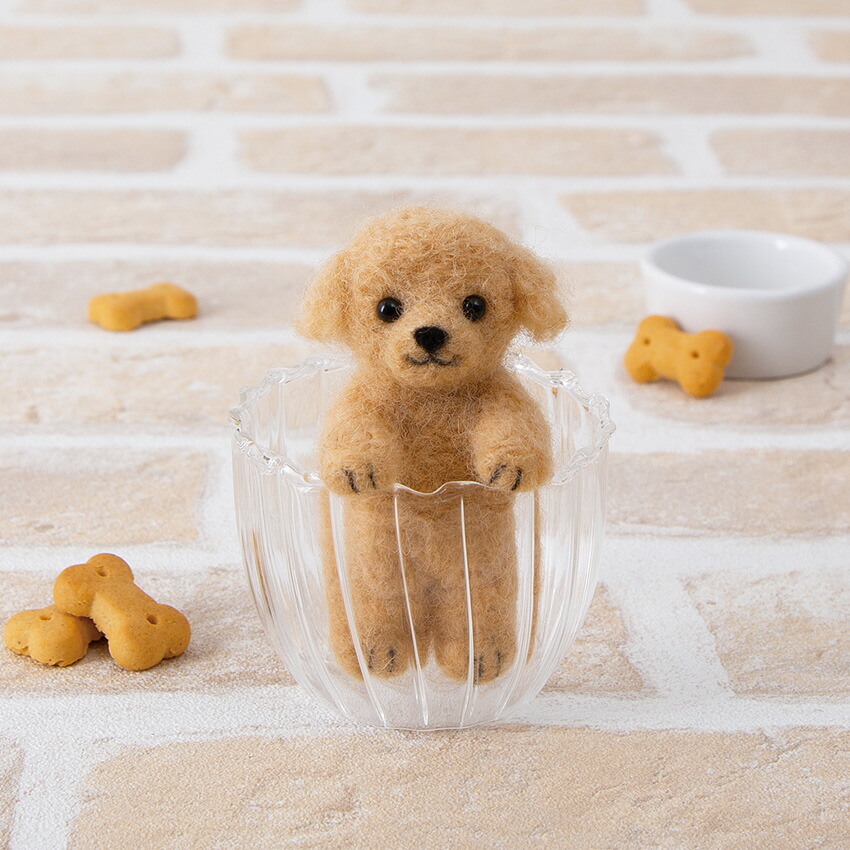 楽天市場】ハマナカ H441-609 ふわふわ羊毛でつくる フェルト犬 トイ