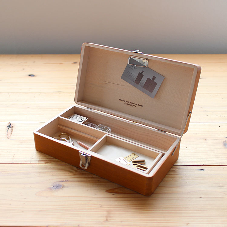 楽天市場】倉敷意匠 お道具箱 ツガ材 小物入れ 収納ボックス 取っ手