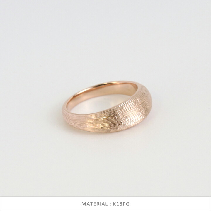 楽天市場】【Valentino Ring】 K10/K18/Pt900 ヘアライン 地金 リング