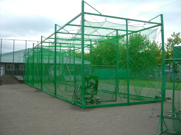 楽天市場】【打撃練習用】バッティング用ゲージ とりかご 幅5.5m長さ