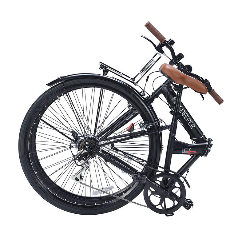 楽天市場】自転車 折りたたみ自転車 クロスバイク 27インチ シマノ 6段