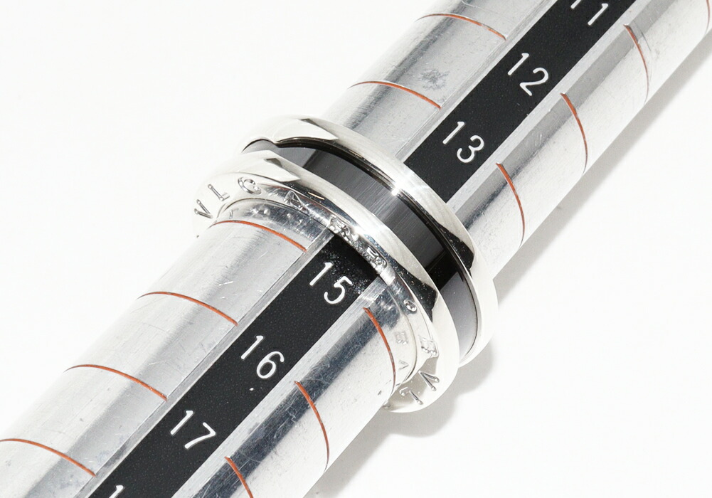 楽天市場】ブルガリ 指輪 SVxブラックセラミック セーブザチルドレン