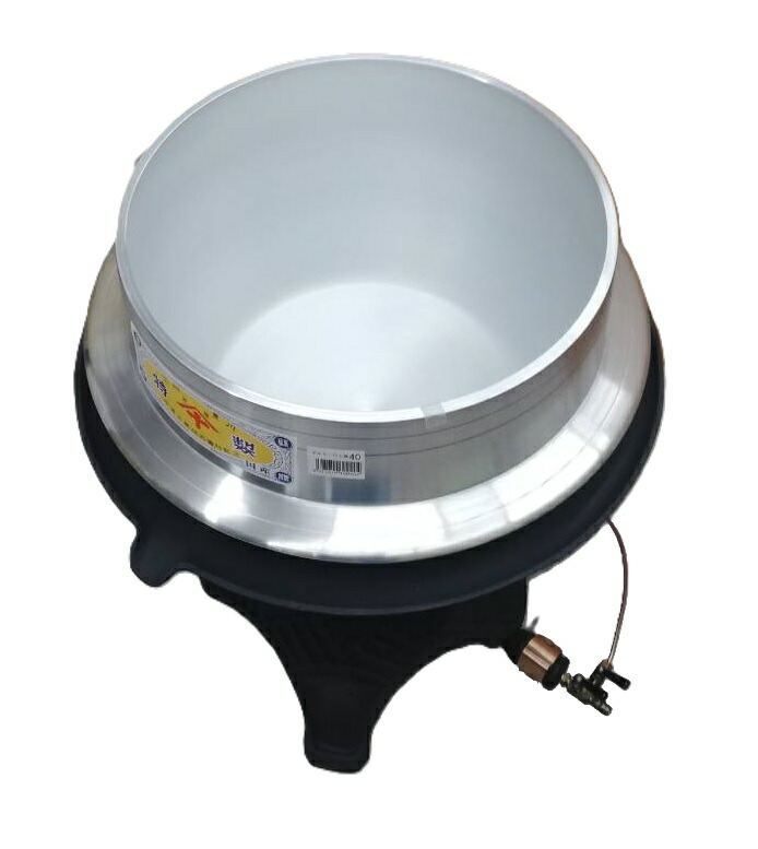 楽天市場】(徳用2点セット) 鋳物 ガスかまど NO.60 羽釜40cmセット (GK