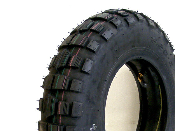 楽天市場】モンキー純正タイプブロックタイヤ 3.50-8≪田中商会