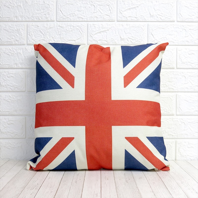 楽天市場】クッション 国旗柄 USA UK アメリカ 国旗 イギリス 40