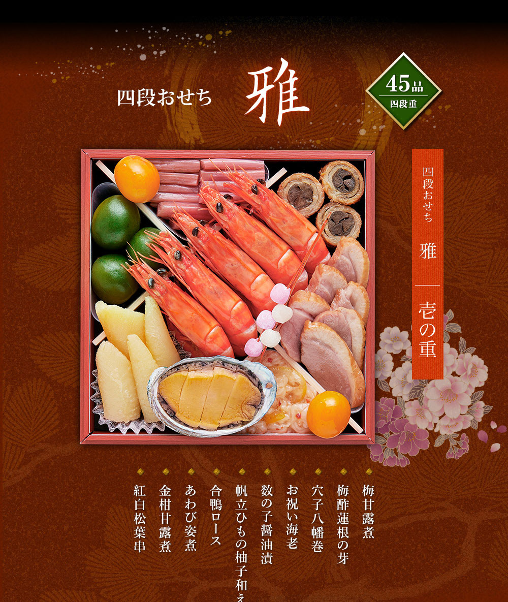 楽天市場】おせち 2026 京のおせち料理 京菜味のむら 雅(みやび) 4人前