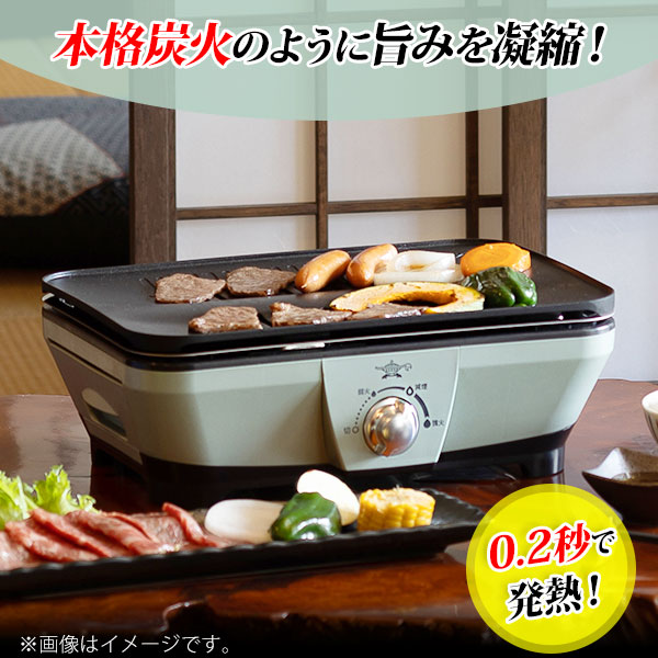 楽天市場】Aladdin アラジン グラファイト ミニグリラー グリーン CAG