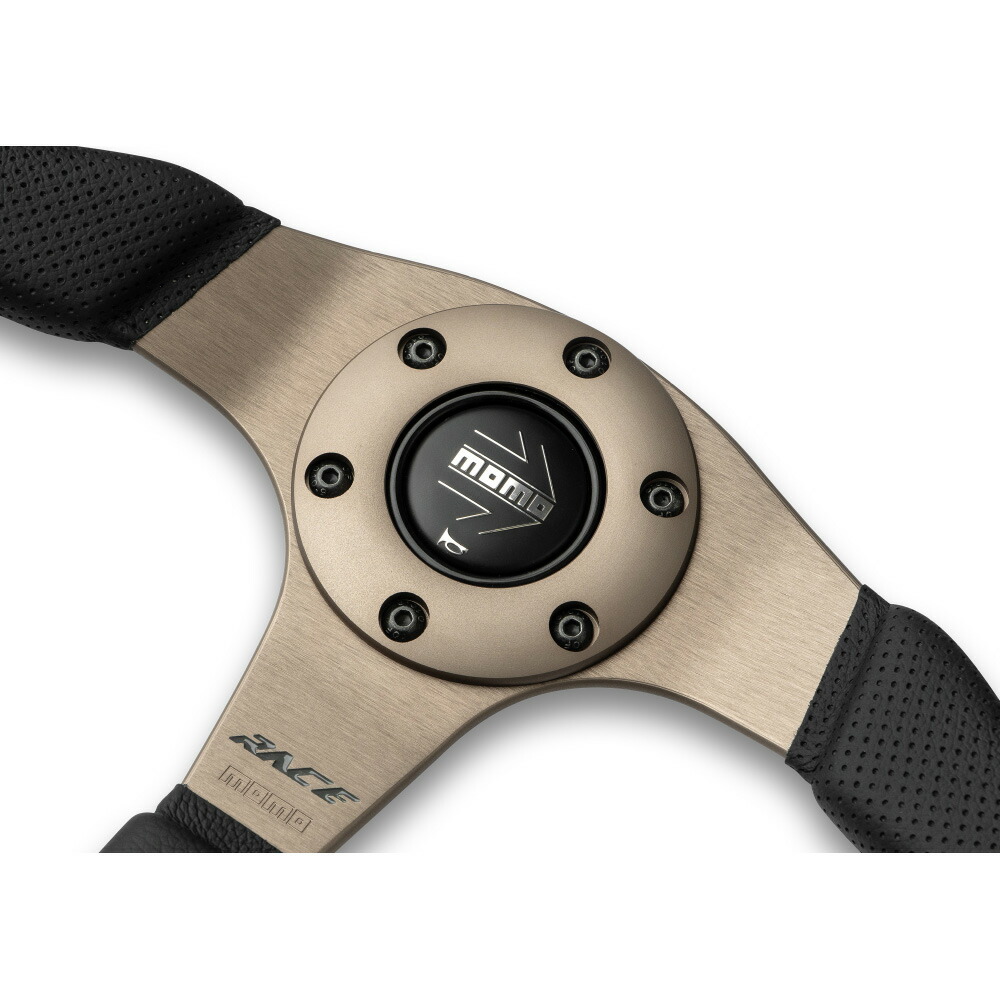 楽天市場】MOMO モモ ステアリング RACE 2.0 320mm レース2.0 ブラック