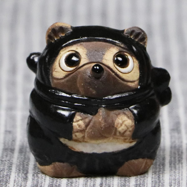 楽天市場】【ポイント10倍】忍者たぬき（ミニ）狸 たぬき タヌキ