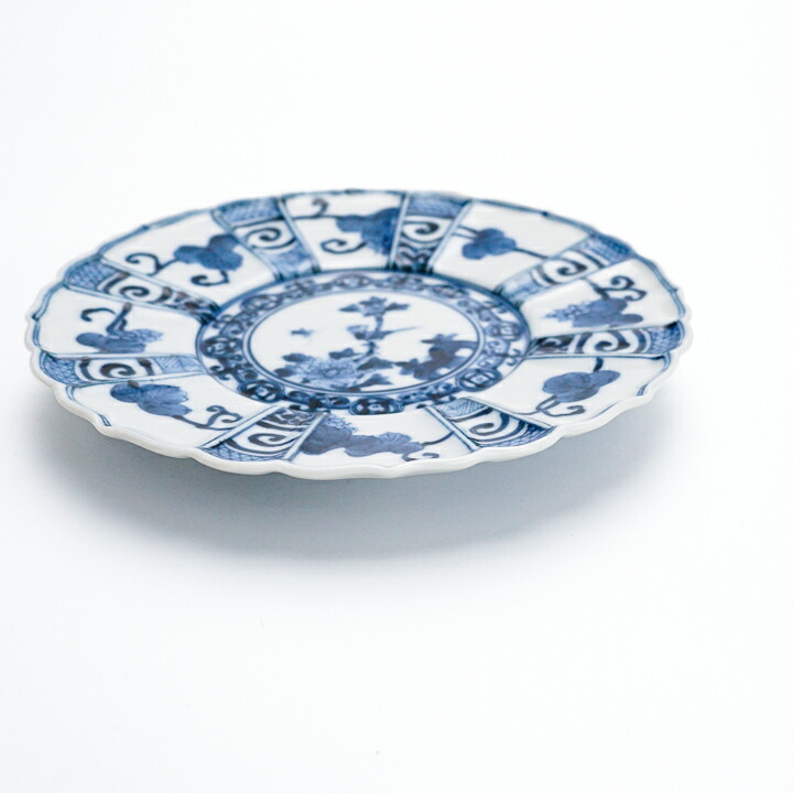 楽天市場】九谷焼 4.5号皿揃 宝珠唐草花鳥文 / 山本長左 【宮内庁御用