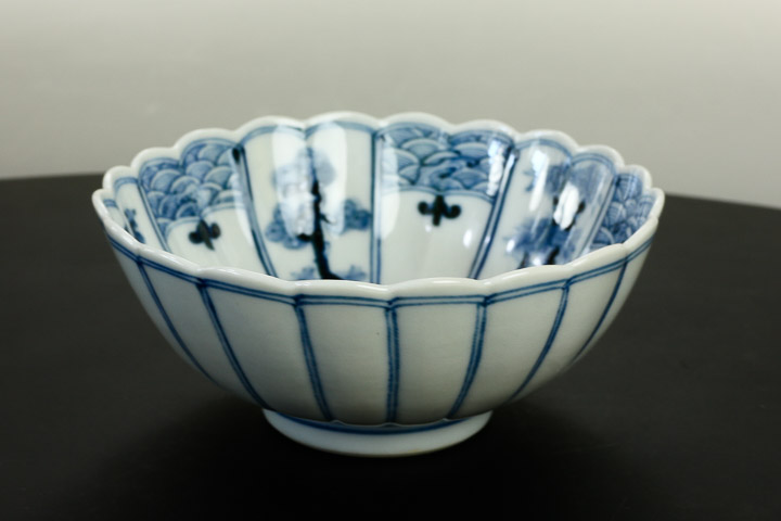 楽天市場】九谷焼 小鉢揃 青華吉祥樹花紋/山本長左（宮内庁御用窯