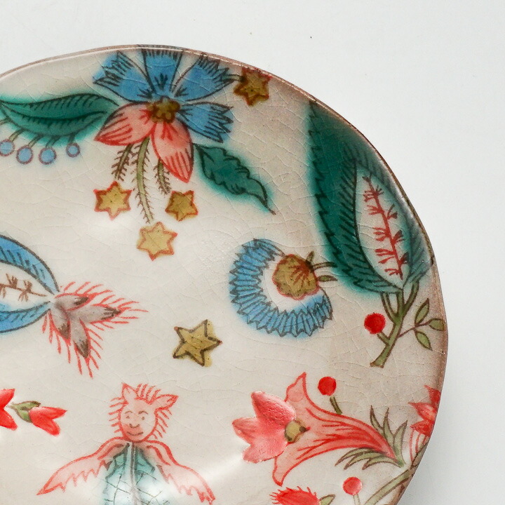 楽天市場】九谷焼 伝説の怪獣 小皿 B / うつつ窯 稲積佳谷 和食器 皿