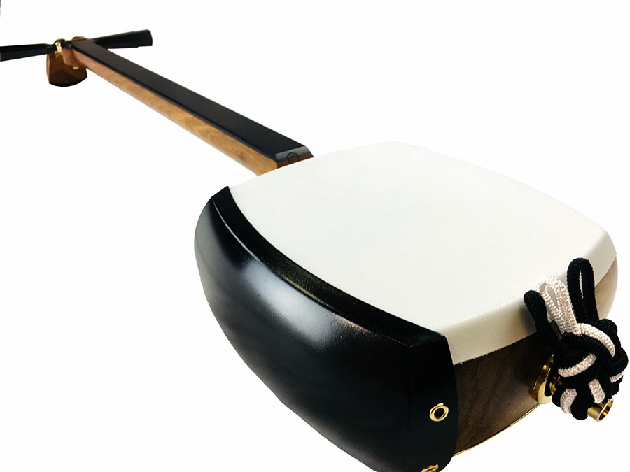 楽天市場】東亜楽器製 TOAmusic 津軽三味線 黒と白 -negro blanco-【の