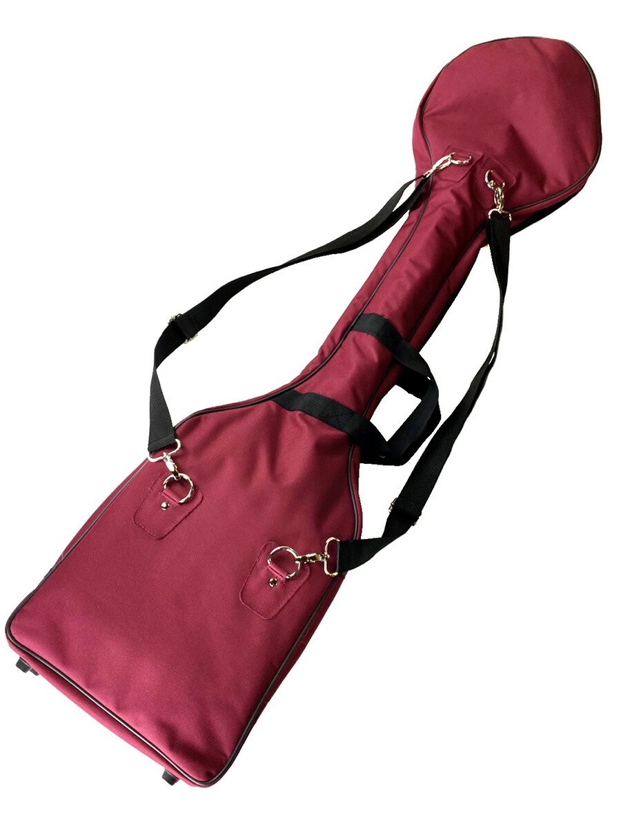 楽天市場】【 新三味線ソフトケース 】600D 三味線用 津軽三味線用