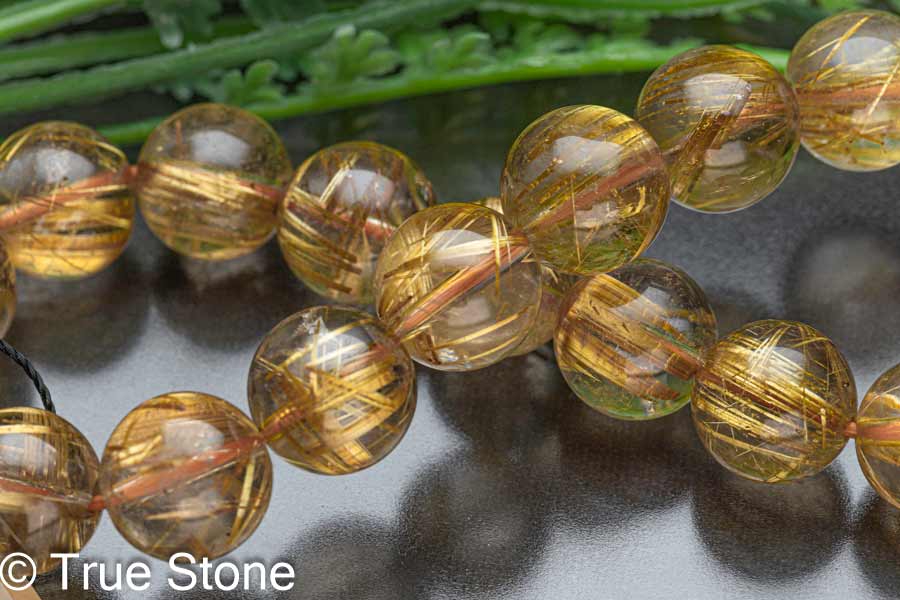 楽天市場】鑑別書付き 無処理 本物 AAA タイチン ルチルクォーツ