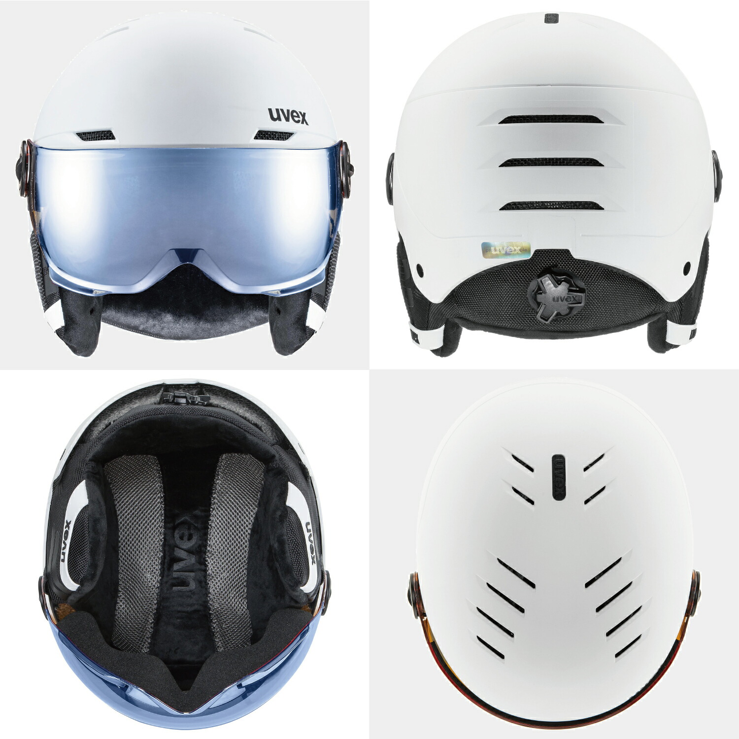 楽天市場】uvex ウベックス 子供用 スキー スノーボード バイザー