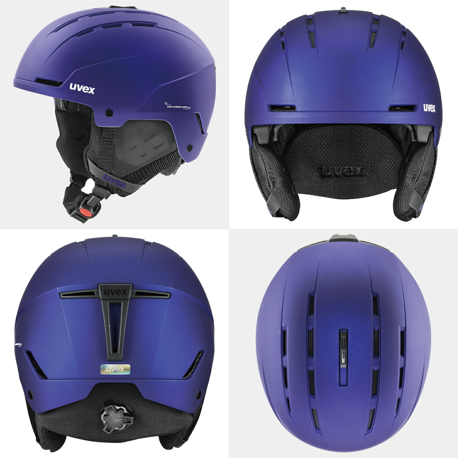 UVEX ヘルメット 54-58cm uvex ヘルメット 54-58cm stone blue matt