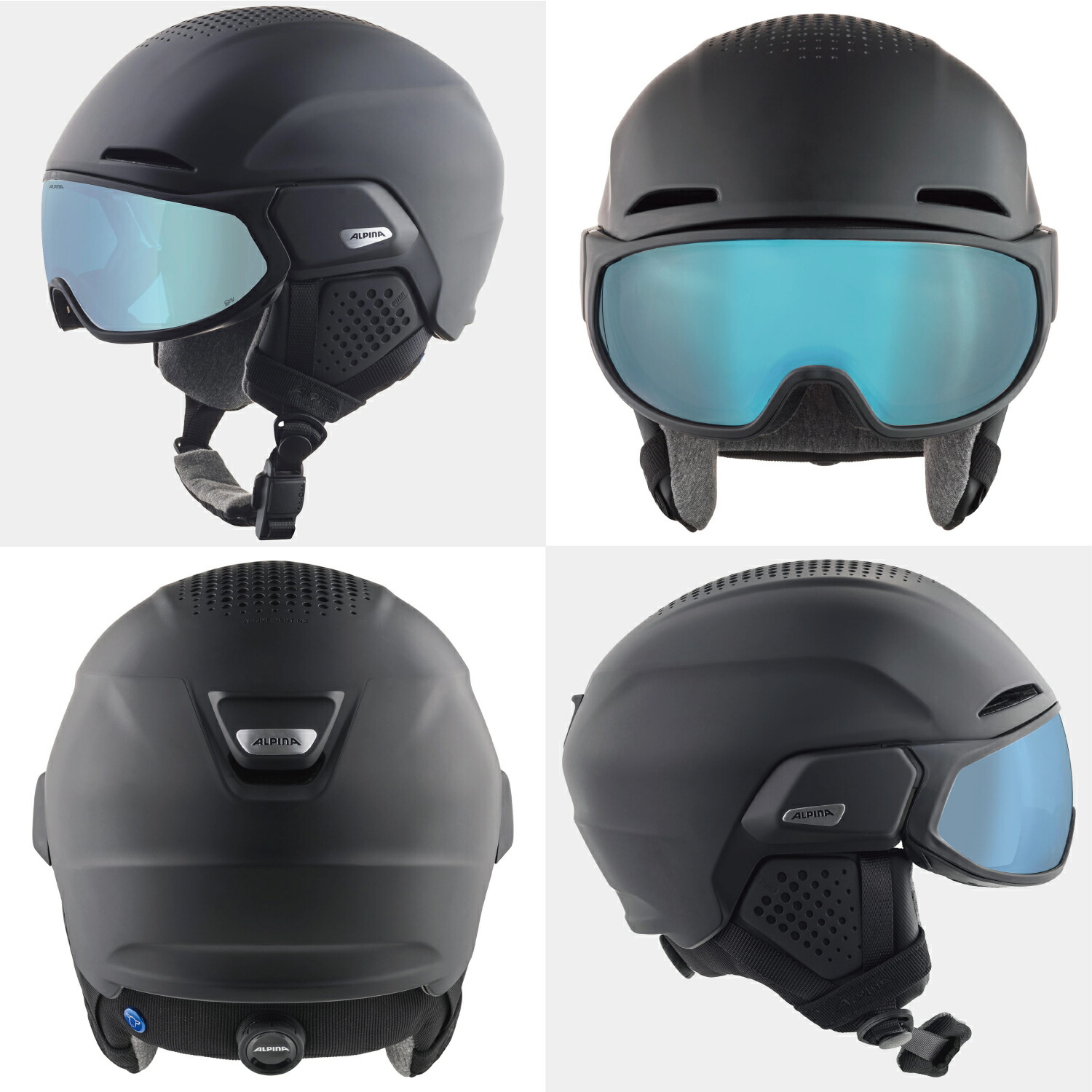 楽天市場】ALPINA アルピナ スキー スノーボード バイザー 付き