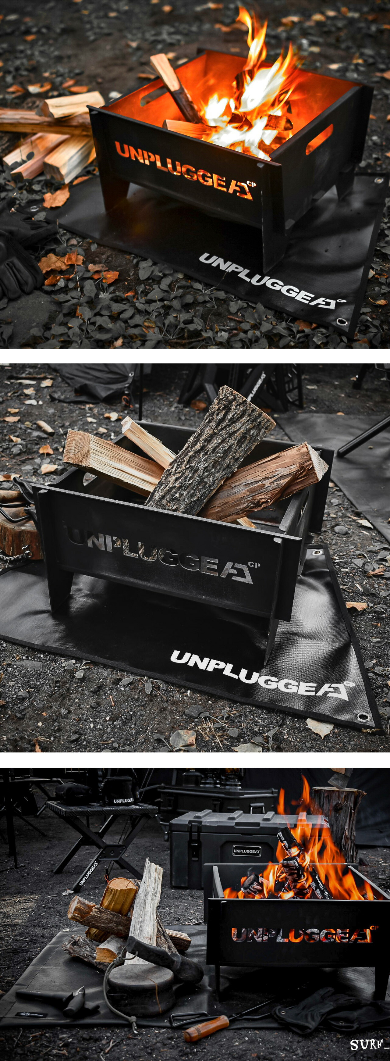 llama 焚き火台 収納袋付き llama 焚き火台 収納袋付き