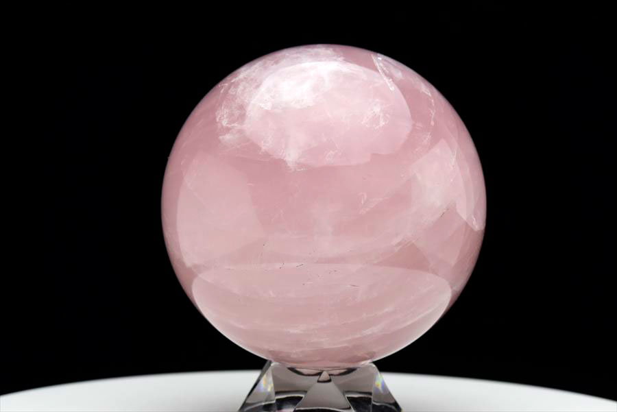 楽天市場】ローズクォーツ 丸玉 スフィアマダガスカル産【約84mm珠