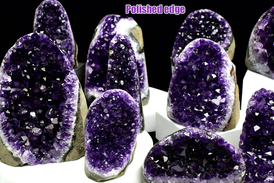 楽天市場】◇重さで選べる◇ 厳選 アメジスト クラスター カットベース