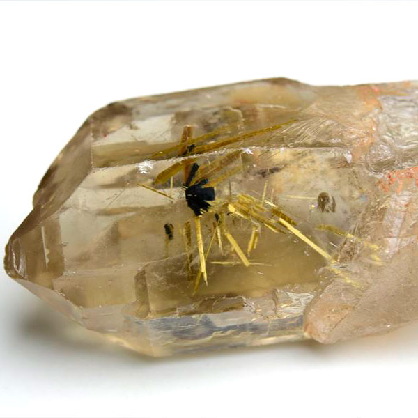 楽天市場】ゴールドルチルクォーツ タイチンルチル ポイント 単結晶