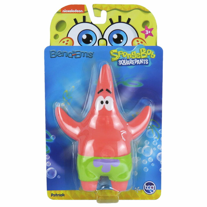 楽天市場】スポンジ・ボブ ベンドエムズ フィギュア 【全4種