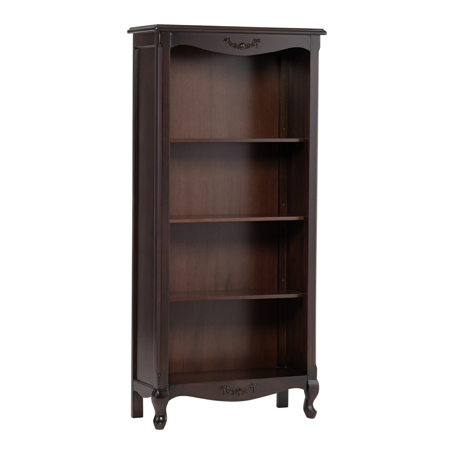 楽天市場】ブックシェルフ アンティーク 調 家具 木製 収納家具