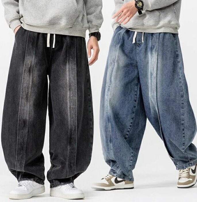 楽天市場】バギーデニム メンズ パンツ ジーンズ 極太 デニム ワイド