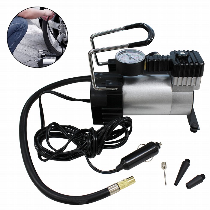 スミヨシ エアコンプレッサー 12v セット スミヨシ エアコンプレッサー