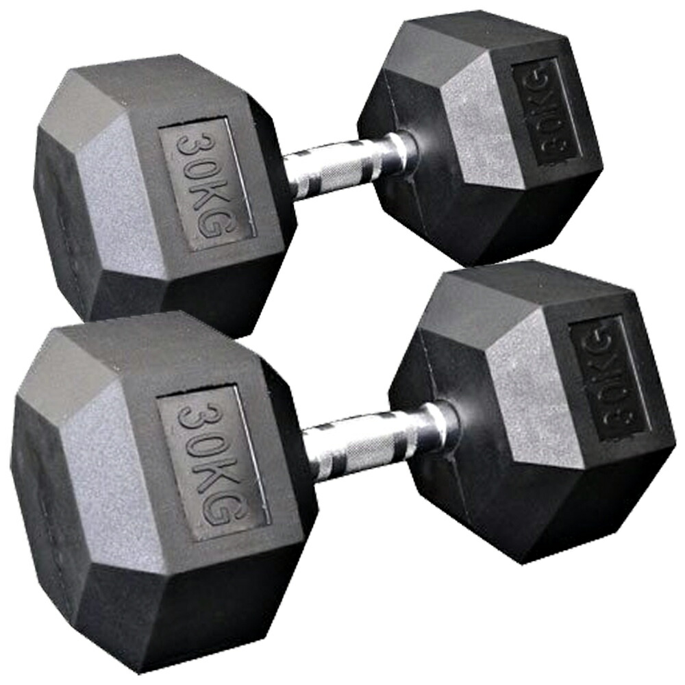 楽天市場】固定式 六角ダンベル 30kg 2本セット送料無料 ダンベル