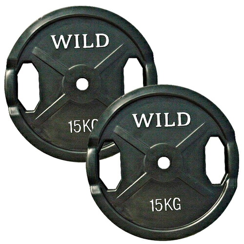 楽天市場】黒ラバープレート 15kg (2枚) 《返品・交換不可》バーベル