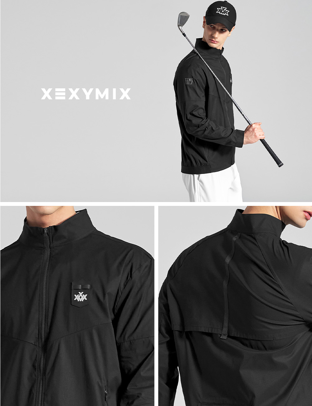 楽天市場】ゼクシィミックス メンズ xexymix mens ウィンドブレーカー