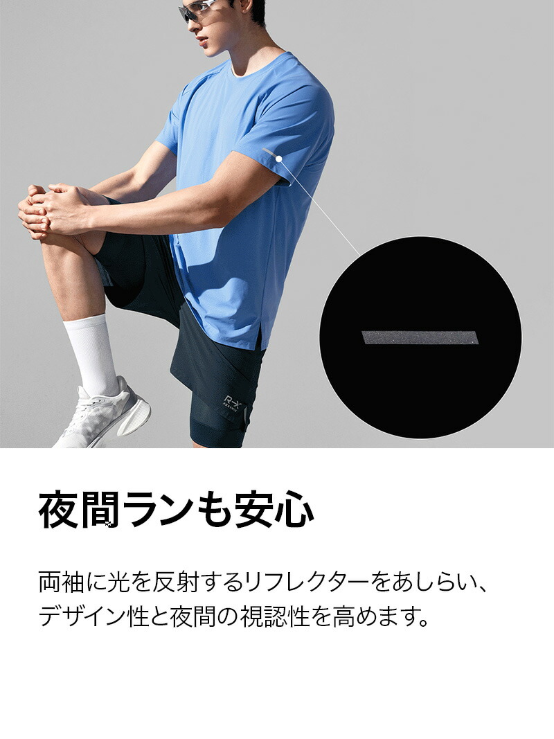 楽天市場】ゼクシィミックス メンズ 半袖 トリコット ランニングウェア