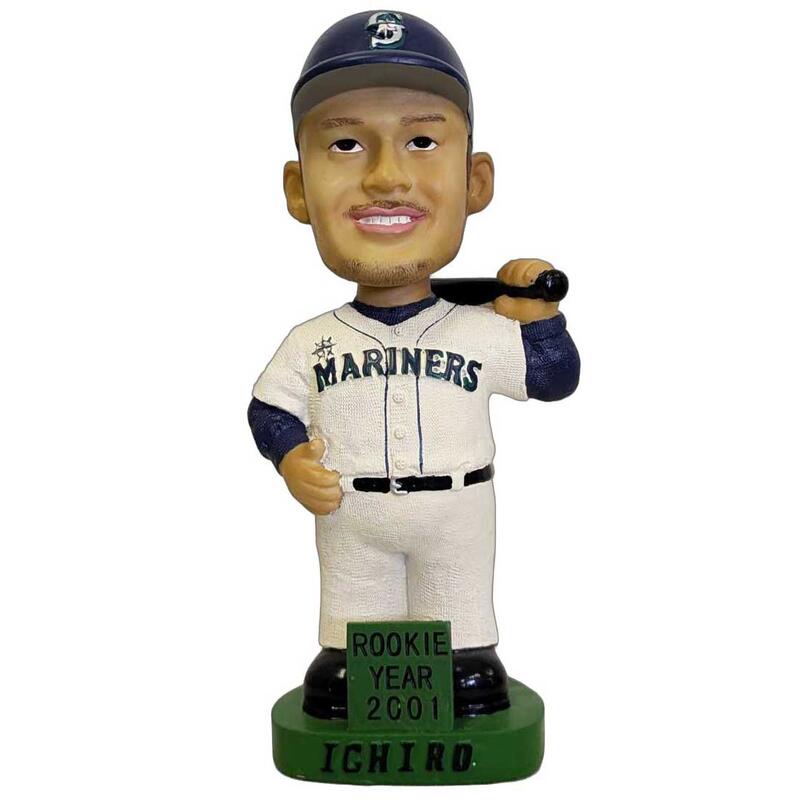 スズキ イチロー ICHIRO ボブルヘッド 世界限定3000個 殿堂入り Amazon