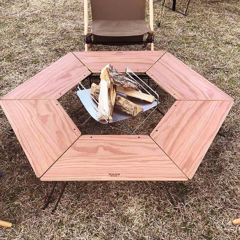 楽天市場】Hang out ハングアウト Arch Table Single 焚き火 テーブル