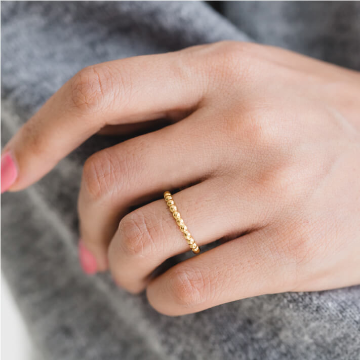 楽天市場】【silver925】ボールチェーンリング【レディース 指輪