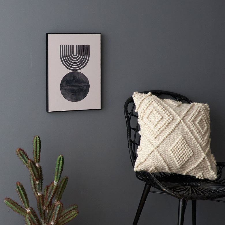 楽天市場】アートパネル 30×40cm the blacks フレーム付き モノトーン